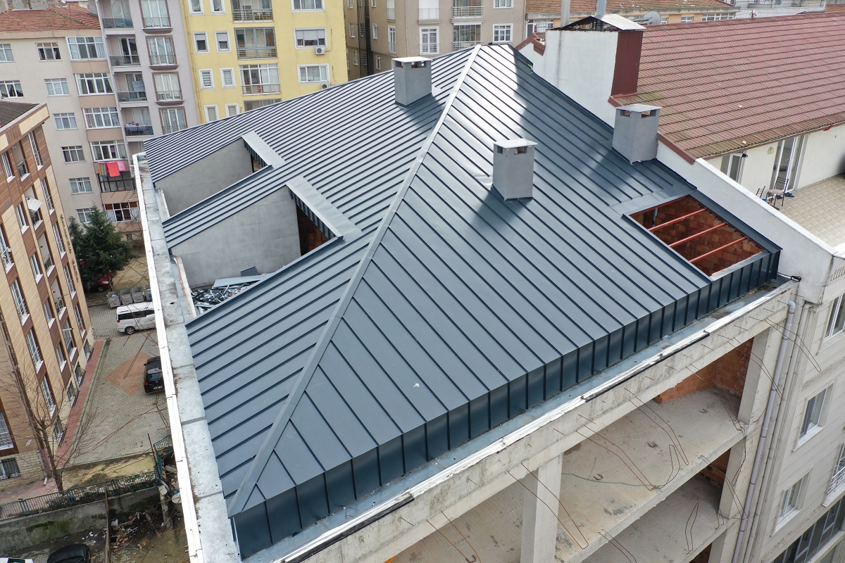Çelik çatı yapımı